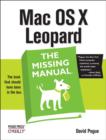 Mac OS X Leopard: The Missing Manual - Book