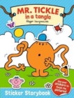 Mr. Tickle in a tangle Sticker Storybook - Book