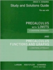 Student Solutions Guide for Larson/Hostetler/Edwards' Precalculus Functions and Graphs: A Graphing Approach, 5th and Precalculus with Limits: A Graphing Approach, AP* Edition, 5th - Book