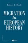 Migration in European History - Book