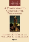 A Companion to Continental Philosophy - Book