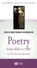 Poetry from 1660 to 1780 : Civil War, Restoration, Revolution - Book