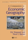 A Companion to Economic Geography - Book