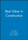 Best Value in Construction - Book