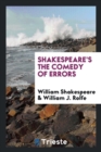 Shakespeare's the Comedy of Errors - Book
