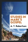 Studies in Mark's Gospel - Book