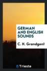 German and English Sounds - Book