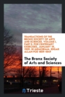 Transactions of the Bronx Society of Arts and Sciences. Volume I, Part II. Poe Centenary Exercises, January 19, 1909. in Memoriam. Edgar Allan Poe 1809-1849 - Book