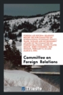 Foreign Aid Reform : Hearings Before the Subcommittee on International Economic Policy, Trade, Oceans and Environment Affairs of the Committee on Foreign Relations, United States Senate, 103rd Congres - Book