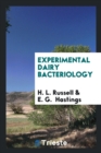 Experimental Dairy Bacteriology - Book