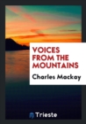 Voices from the Mountains - Book