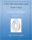 Calculus with Analytic Geometry : Study and Solutions Guide - Book