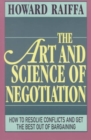 The Art and Science of Negotiation - Book