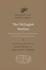 The Old English Boethius : with Verse Prologues and Epilogues Associated with King Alfred - Book