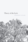 Theory of the Lyric - eBook