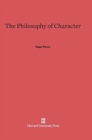 The Philosophy of Character - Book
