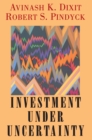 Investment under Uncertainty - Book