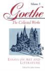 Goethe, Volume 3 : Essays on Art and Literature - Book