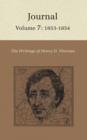 The Writings of Henry David Thoreau : Journal, Volume 7: 1853-1854 - Book