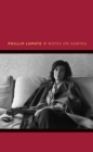 Notes on Sontag - Book