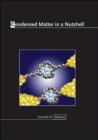 Condensed Matter in a Nutshell - Book