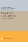Pirandello's Love Letters to Marta Abba - Book