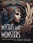Myths and Monsters Grown-up Coloring Book, Volume 1 - Book