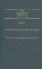 Anthologia Anthropologica : Anthologia Anthropologica - Book