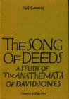 The Song of Deeds : Study of "The Anathemata" of David Jones - Book