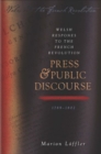 Welsh Responses to the French Revolution : Press and Public Discourse, 1789-1802 - Book