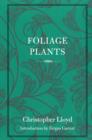 Foliage Plants - Book