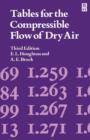 Tables: Compressible Flow of Dry Air - Book