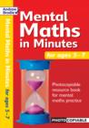 Mental Maths in Minutes for Ages 5-7 : Photocopiable Resources Book for Mental Maths Practice - Book