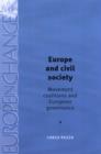 Europe and Civil Society : Movement Coalitions and European Governance - Book