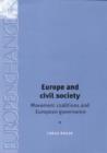Europe and Civil Society : Movement Coalitions and European Governance - Book