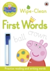 Peppa Pig: Practise with Peppa: Wipe-Clean First Words - Book