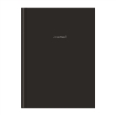 Black Hardcover Journal 6 X 8.5" - Book