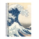 Hokusai Great Wave Wire-O Journal 6 X 8.5" - Book