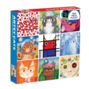 Artsy Cats 500 Piece Family Puzzle - Book