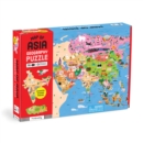 Map of Asia 70 Piece Geography Puzzle - Book