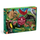 Rainforest Above & Below 100 Piece Double-Sided Puzzle - Book
