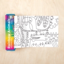 Rainbow Animals Mini Coloring Roll - Book