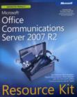 Microsoft Office Communications Server 2007 R2 Resource Kit - Book