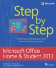 Microsoft Office Home and Student 2013 Step by Step - Book