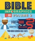 Bible Infographics for Kids Volume 2 : Light and Dark, Heroes and Villains, and Mind-Blowing Bible Facts - Book