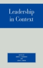 Leadership in Context - Book