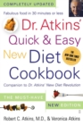 Dr. Atkins' Quick & Easy New Diet Cookbook : Companion to Dr. Atkins' New Diet Revolution - eBook
