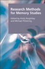 Research Methods for Memory Studies - eBook