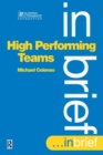 High Performing Teams In Brief - Book