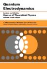 Quantum Electrodynamics : Volume 4 - Book